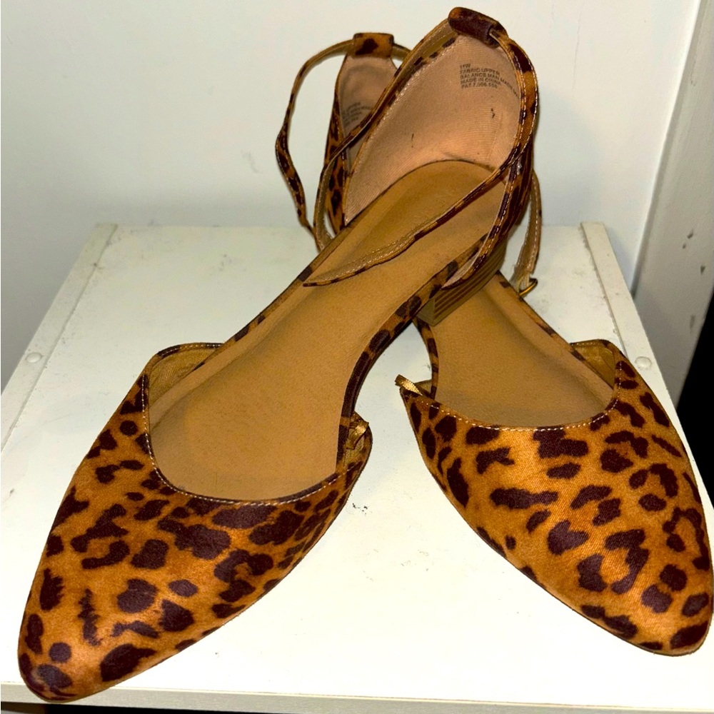 Lane Bryant 💖 Leopard Print flats